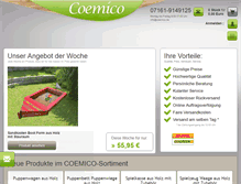 Tablet Screenshot of coemico.de